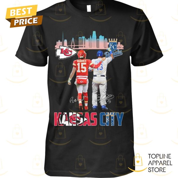 Kansas City Chiefs x Kansas City Royals Signature Unisex T-Shirt