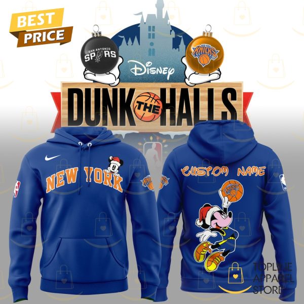 New York Knicks Basketball x Mickey Mouse Hoodie