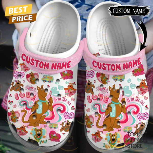 Personalized Scooby-Doo Love In The Air Crocs