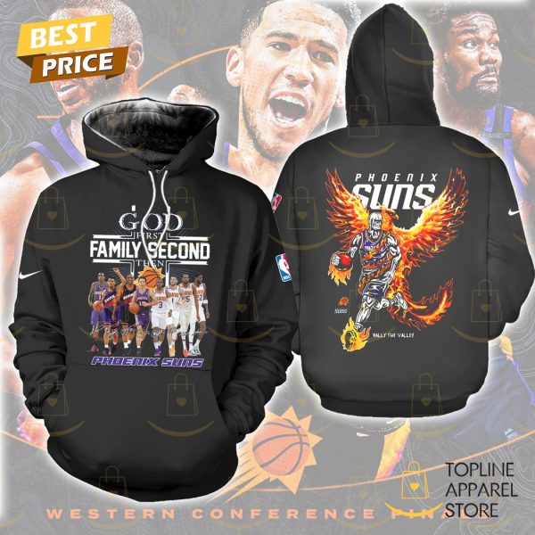 God First Family Second Then Phoenix Suns Hoodie