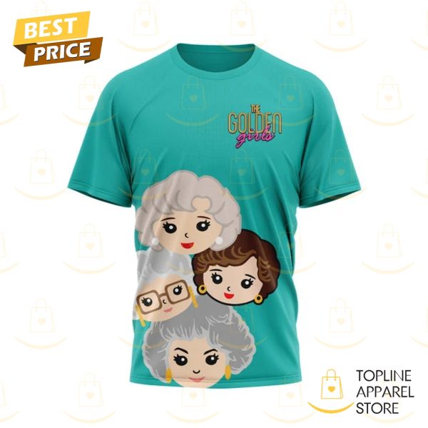 The Golden Girls Stay Golden Design 3D T-Shirt