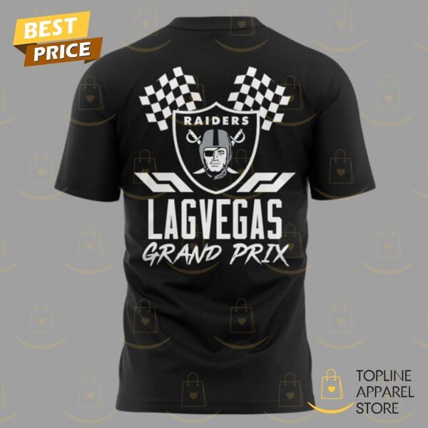 Las Vegas Raiders x Formula 1 Grand Prix 2024 3D T-Shirt