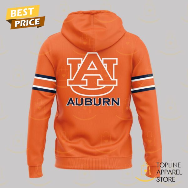 State Of Auburn Tigers Football Design Hoodie – Orange