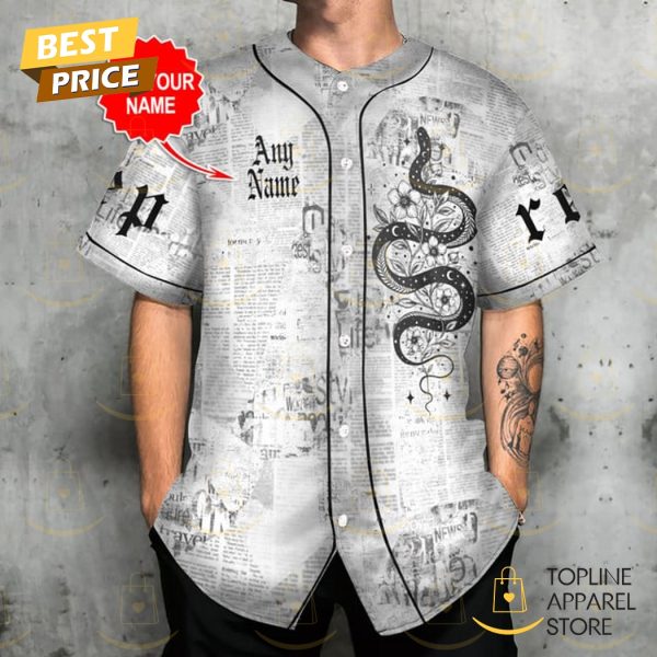 Personalized Taylor Swift Design Baseball Jersey