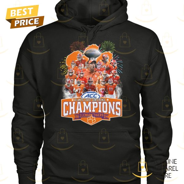 2024 ACC Football Conference Champions Clemson Tigers Football Unisex T-Shirt