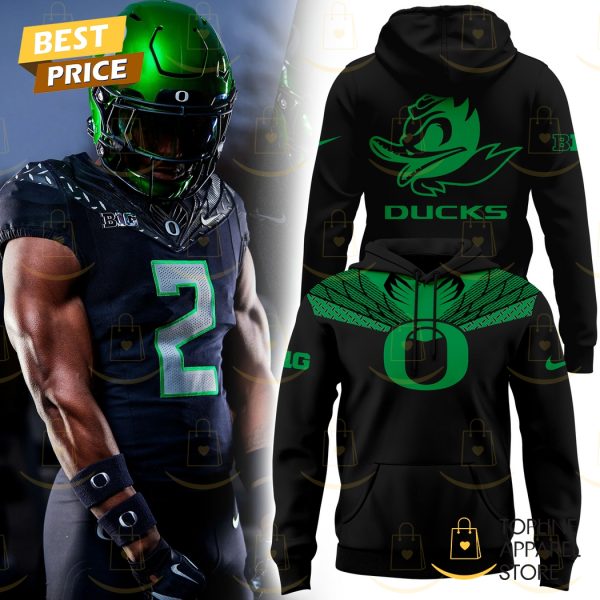 Oregon Ducks Football Big Ten Championship Design Hoodie