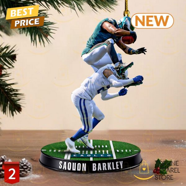 Saquon Barkley Philadelphia Eagles Ornaments