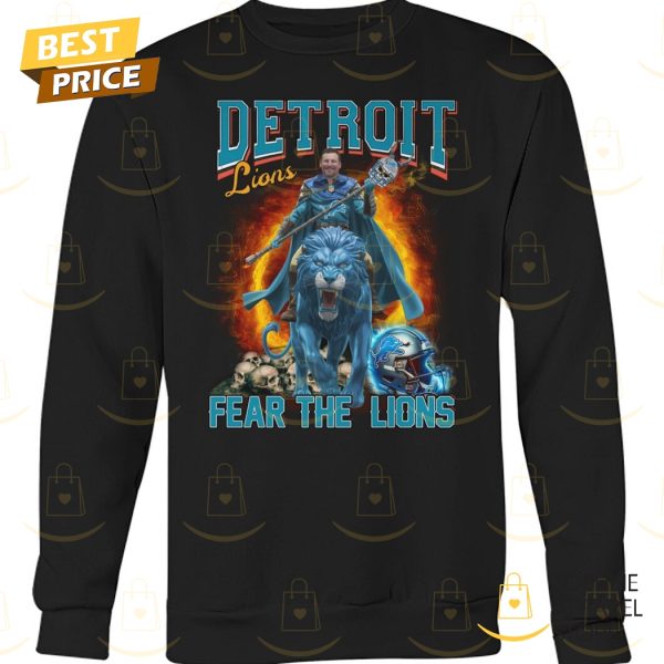 Detroit Lions Fear The Lions Unisex T-Shirt