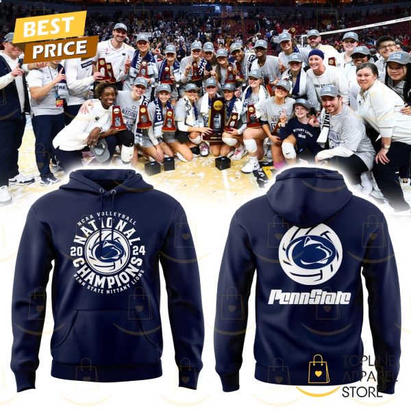 Penn State Nittany Lions Women Volleyball 8 Time National Champions 2024 Hoodie