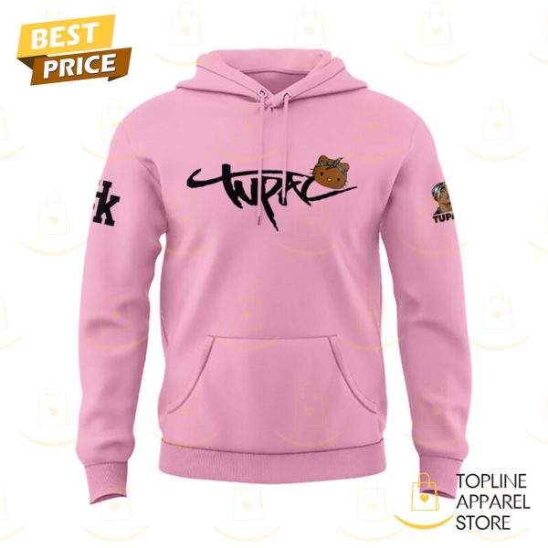 Hello Kitty x Tupac Shakur Pink Design Hoodie