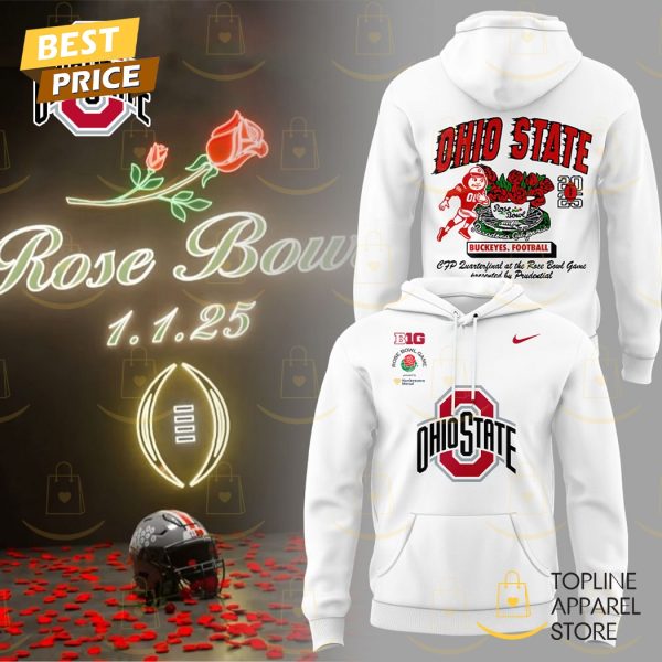 Ohio State Buckeyes Rose Bowl Games 2025 Hoodie