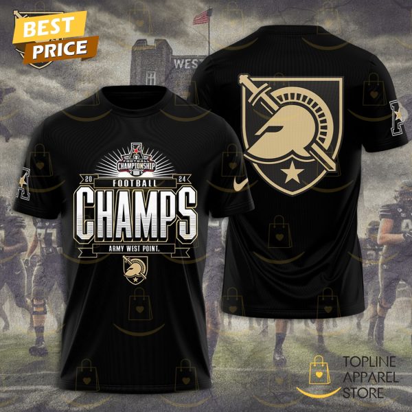 Army Black Knights Football Champs 3D T-Shirt