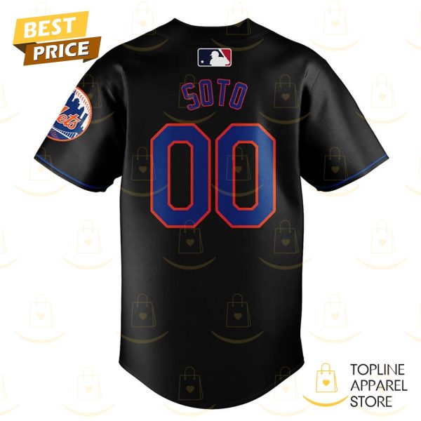 Personalized New York Mets Juan Soto 22 Baseball Jersey – Black