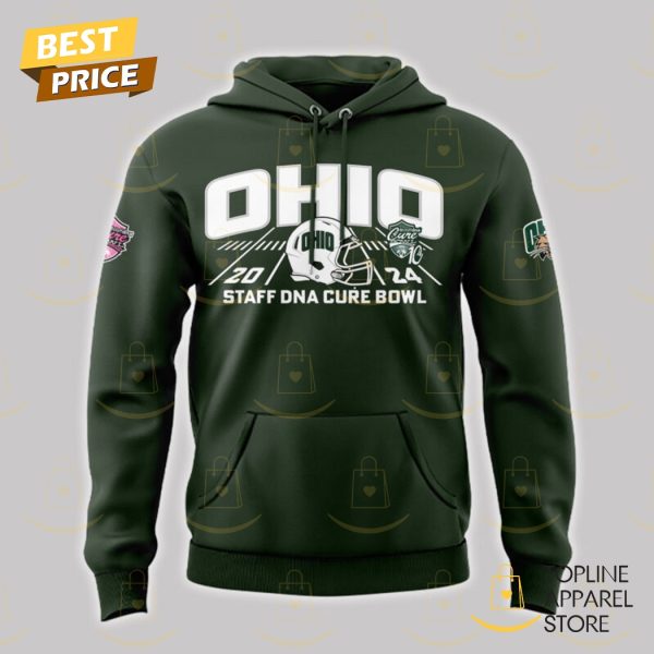 2024 StaffDNA Cure Bowl Champions Ohio Bobcats Hoodie