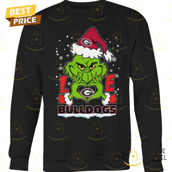 The Grinch Love Georgia Bulldogs Unisex T-Shirt