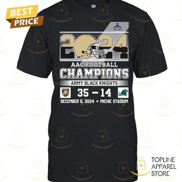 Army Black Knights AAC Football Champions Unisex T-Shirt