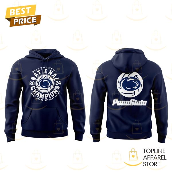 Penn State Nittany Lions Women Volleyball 8 Time National Champions 2024 Hoodie