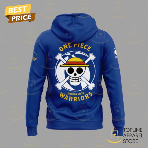 Golden State Warriors Basketball x One Piece Hoodie