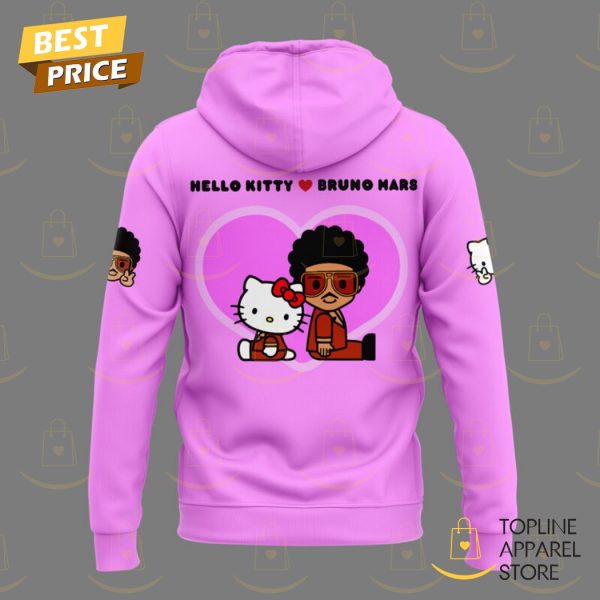 Hello Kitty x Bruno Mars Hoodie – Pink