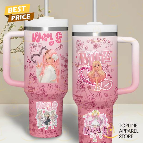 Karol G Bratz Tumbler With Handle And Straw