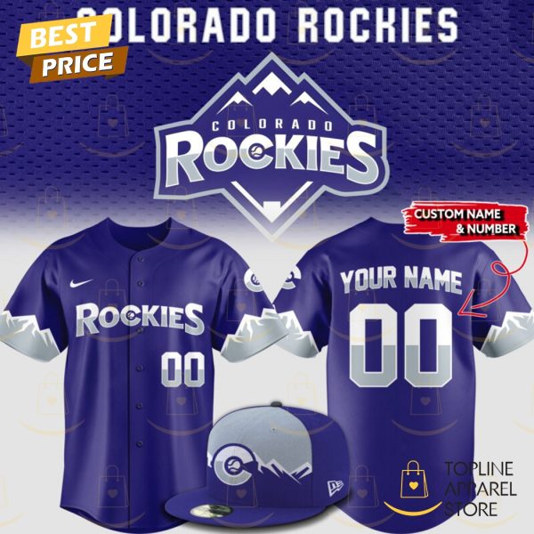 Personalized Colorado Rockies Baseball Jersey