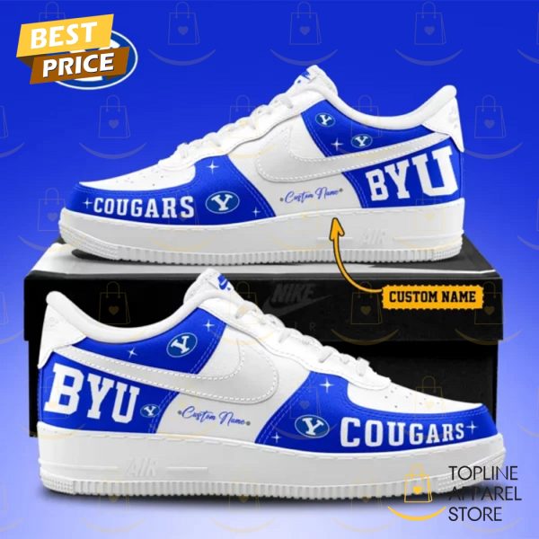 Personalized BYU Cougars Air Force 1