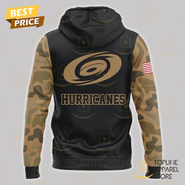 Veterans Day Carolina Hurricanes Design Hoodie