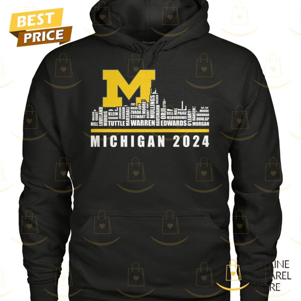 Michigan Wolverines Football City 2024 Unisex T-Shirt