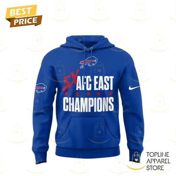 Buffalo Bills 2024 AFC East Division Champions Chill Guy Hoodie