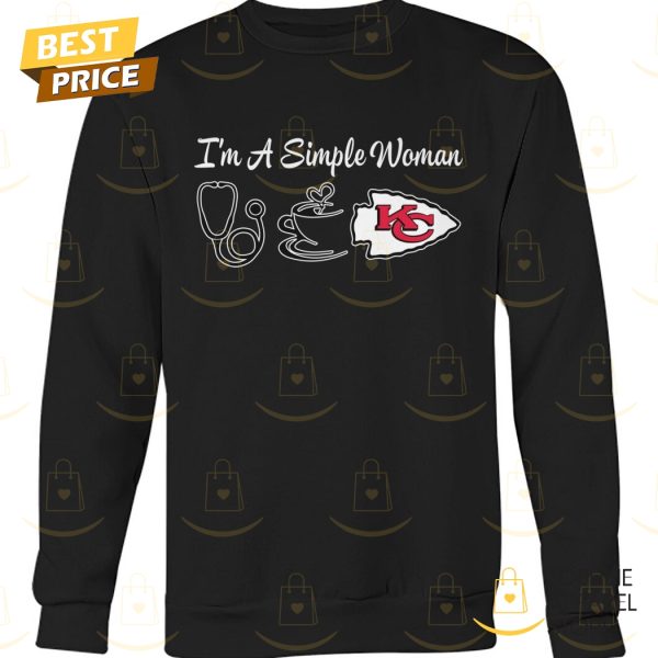 Im A Simple Woman Kansas City Chiefs Unisex T-Shirt