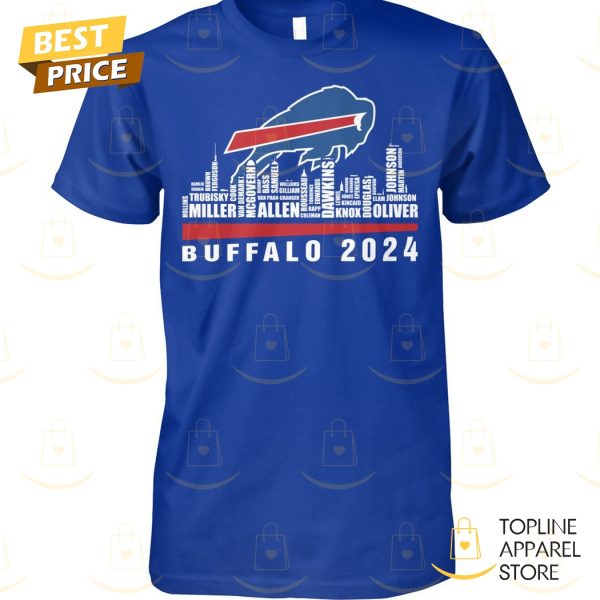 Buffalo Bills Football City 2024 Unisex T-Shirt