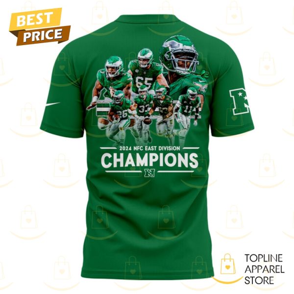 Ready To Roll NFC East Division Champions Philadelphia Eagles 3D T-Shirt