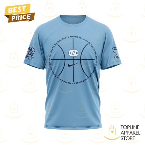 North Carolina Tar Heels Go Tar Heels Carolina Fever 3D T-Shirt