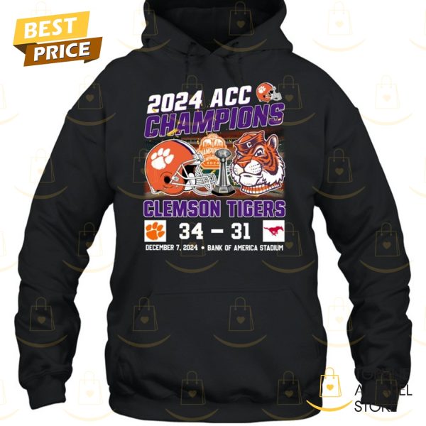 2024 ACC Champions Clemson Tigers Unisex T-Shirt