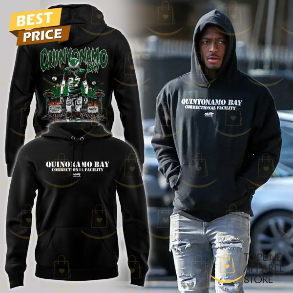 Quinyonamo Bay Philadelphia Eagles Hoodie – Black