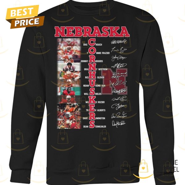 Nebraska Cornhuskers Football Signature Unisex T-Shirt