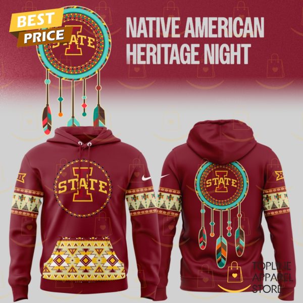 Iowa State Cyclones Native American Heritage Hoodie