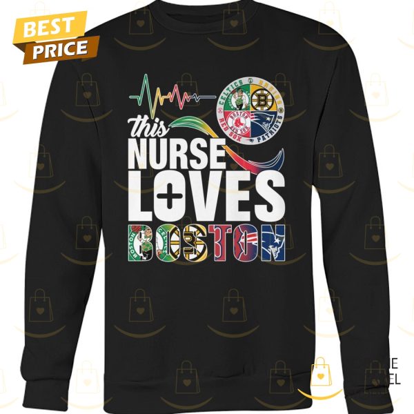 This Nurse Loves Boston Unisex T-Shirt