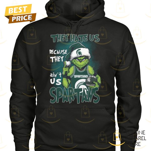 They Hate Us Because They Aint Us Michigan State Spartans Mens Basketball Unisex T-Shirt