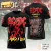 AC DC Pwr Up 2025 3D T-Shirt