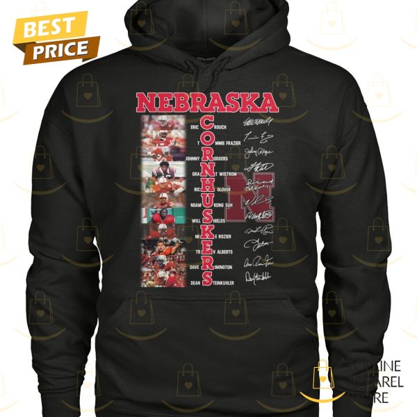 Nebraska Cornhuskers Football Signature Unisex T-Shirt