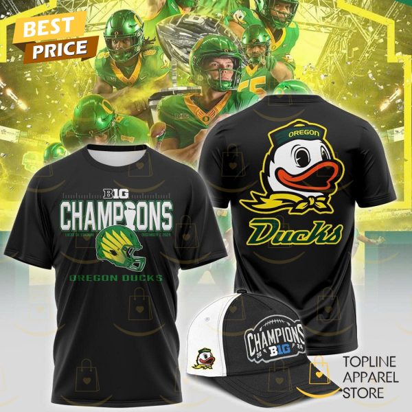 Big Champions Oregon Ducks 3D T-Shirt