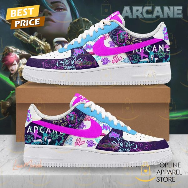 Arcane League Of Legends Jinx Air Force 1