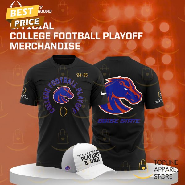 Boise State Broncos 2024 College Football Playoff 3D T-Shirt