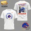 Boise State Broncos College Football Playoff 24-25 Bleed Blue 3D T-Shirt – Orange