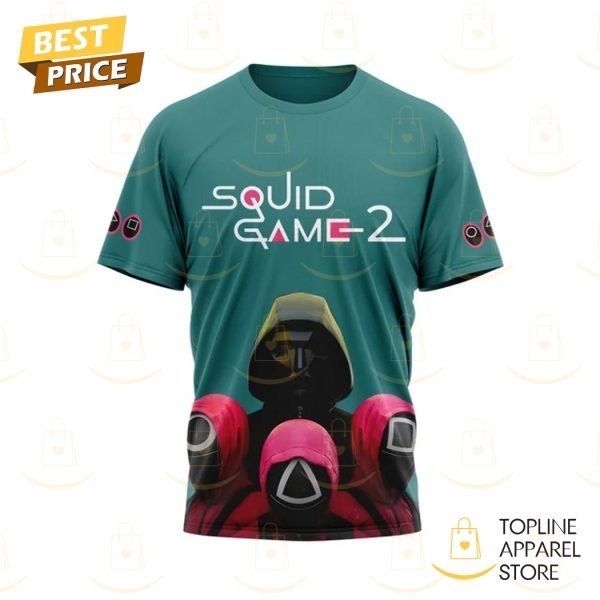 Squid Game 2 456 3D T-Shirt