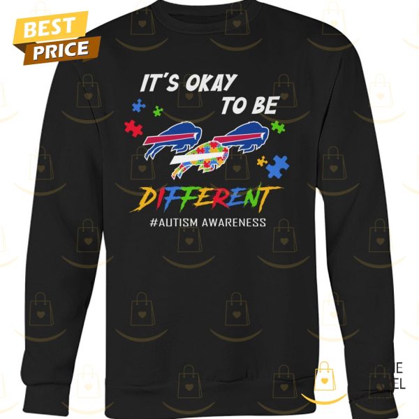 Its Okay To Be Buffalo Bills Different Autism Awareness Unisex T-Shirt