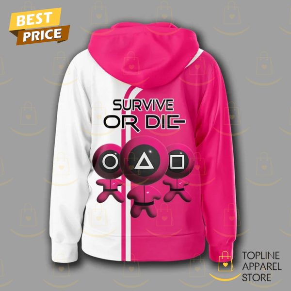 Squid Game Survive Or Die Zip Hoodie