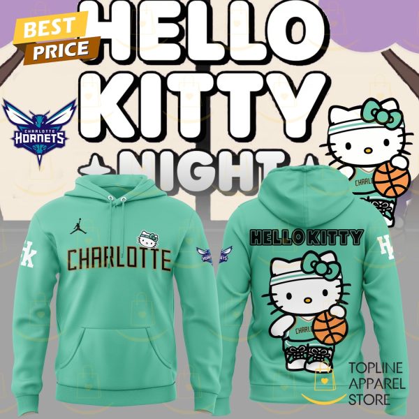 Charlotte Hornets Basketball x Hello Kitty Hoodie