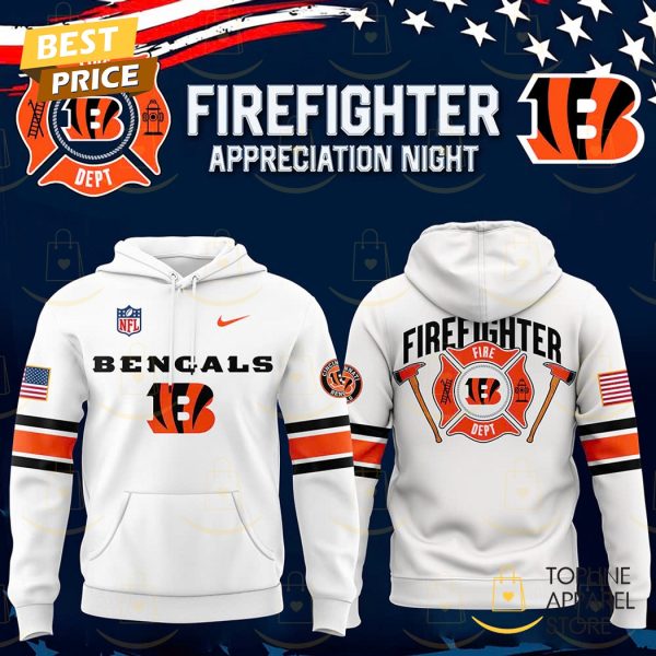 Cincinnati Bengals x 2024 Firefighter Appreciation Night Hoodie